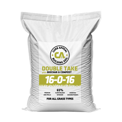 16-0-16 Double Take w/ Micronutrients, Biochar & Compost | Mini Prills
